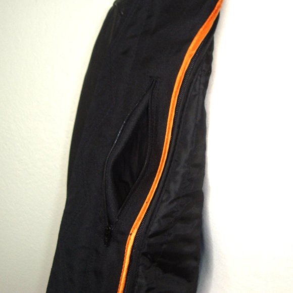 NEW FIRST Mfg. Co. Leather Gear Black Jacket w/Removable Quilted Liner Size L - Picture 14 of 16